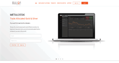 Desktop Screenshot of bullioncapital.com