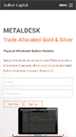 Mobile Screenshot of bullioncapital.com